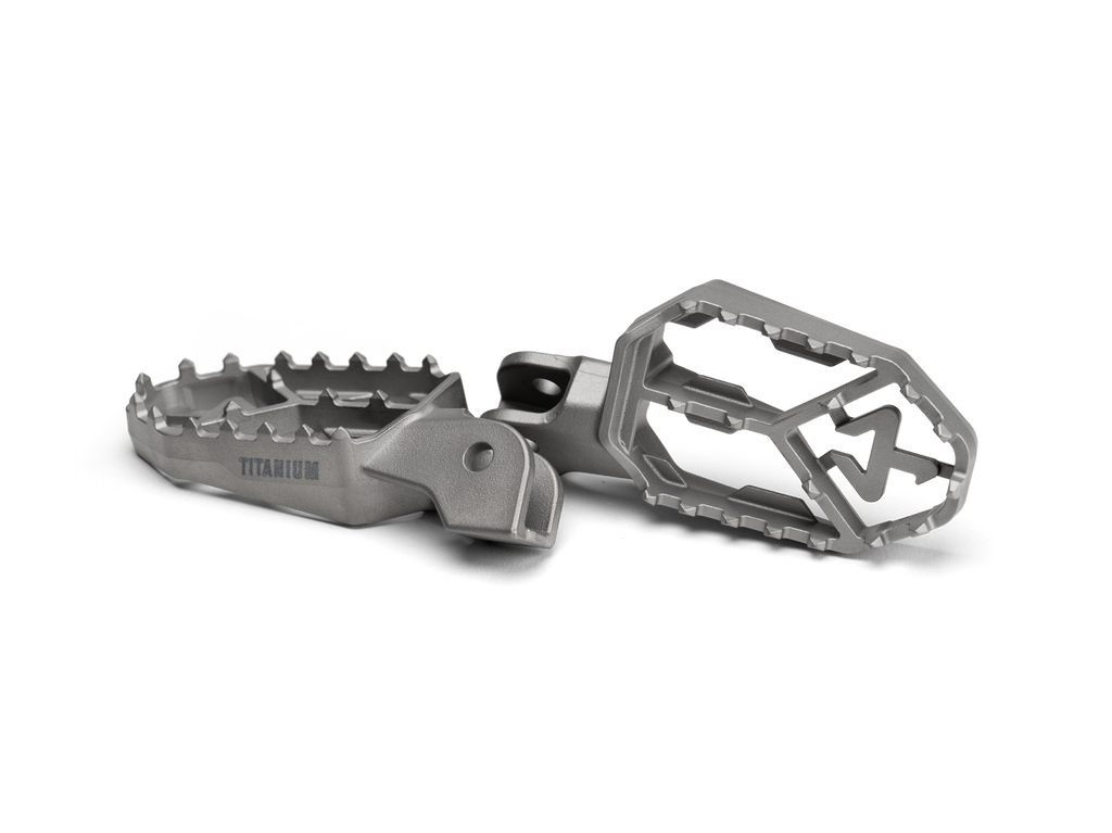 Akrapovič Titanium Adventure Footpeg Set (R1100/R1150/R1200/R1250/1300GS and GSA, R12 G/S)