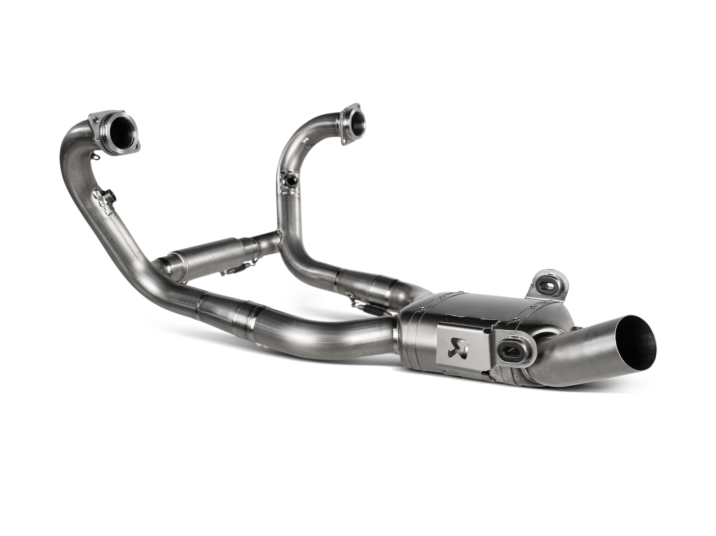 Akrapovič Optional Header, Titanium (R12 G/S)