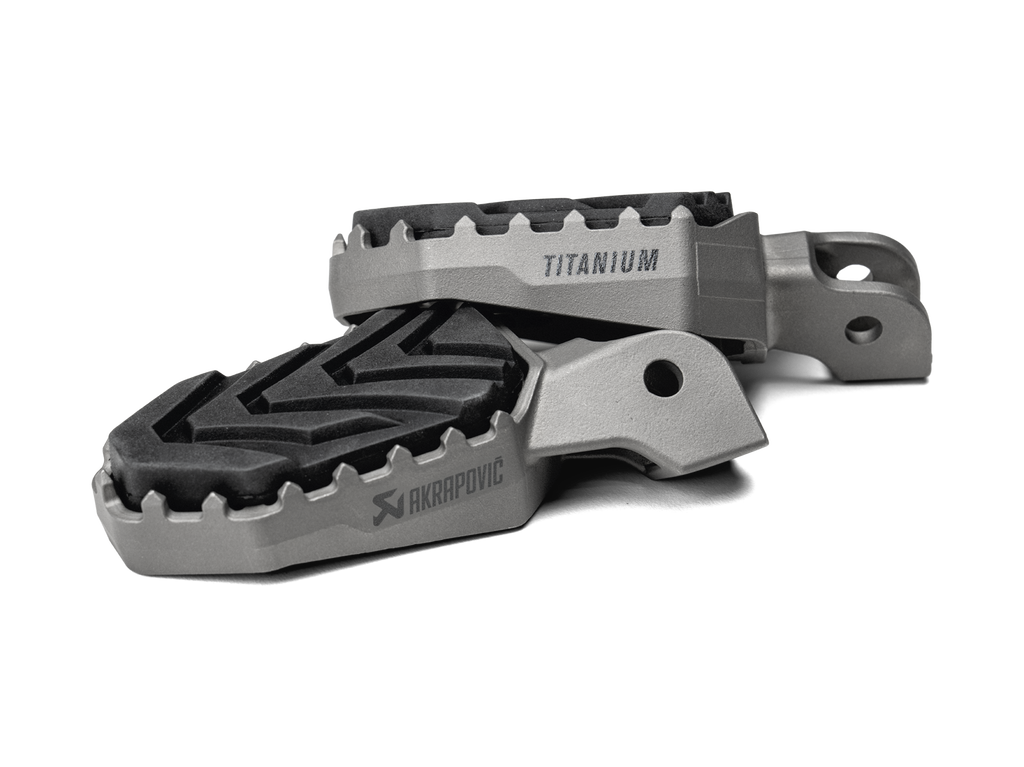 Akrapovič Titanium Adventure Footpeg Set (R1100/R1150/R1200/R1250/1300GS and GSA, R12 G/S)