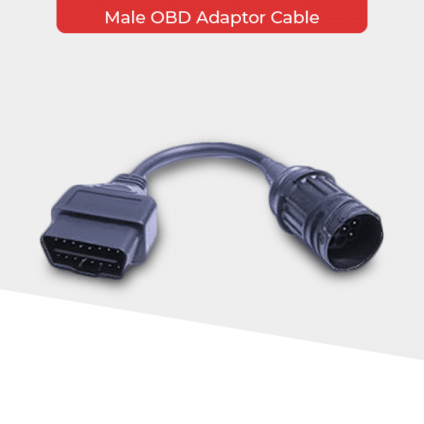 HEX Male OBD Adaptor Cable (OBD-II adapter for 10-pin GS-911)