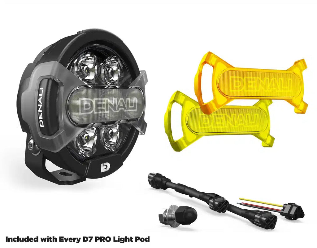 Denali D7 Pro Multi-Beam Driving Light Pod With Modular X-Lens