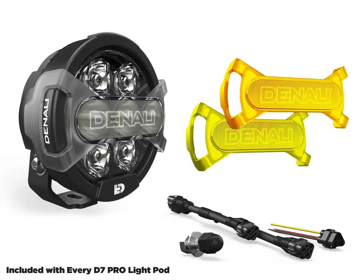 Denali D7 Pro Multi-Beam Driving Light Pod With Modular X-Lens