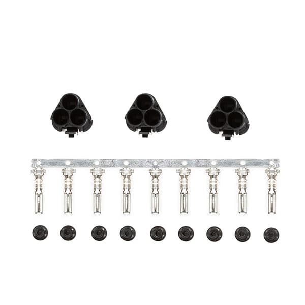 HEX MT 3-Pin Female Connector Set