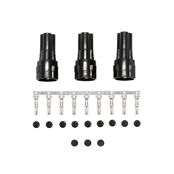 HEX MT 3-Pin Male Connector Set
