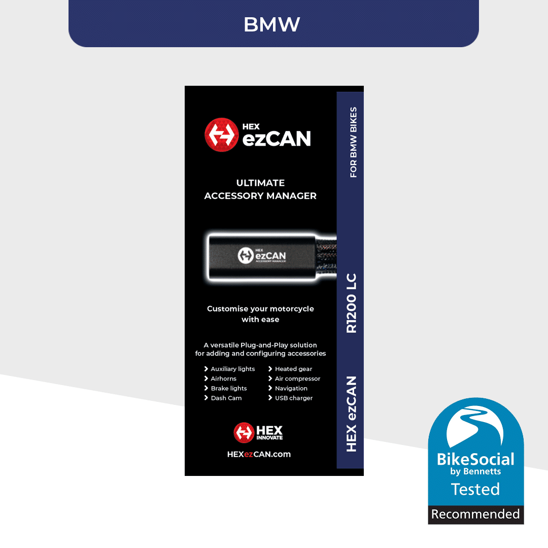 HEX ezCAN R1200 LC for BMW Bikes (K5X R1200GS/GSA, R1250GS/GSA and others)