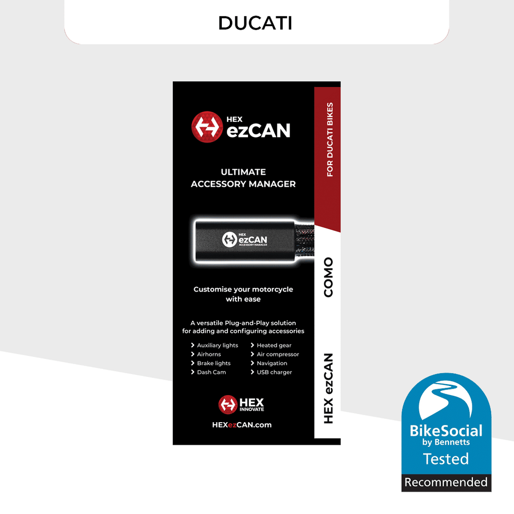HEX ezCAN Como for Ducati Bikes