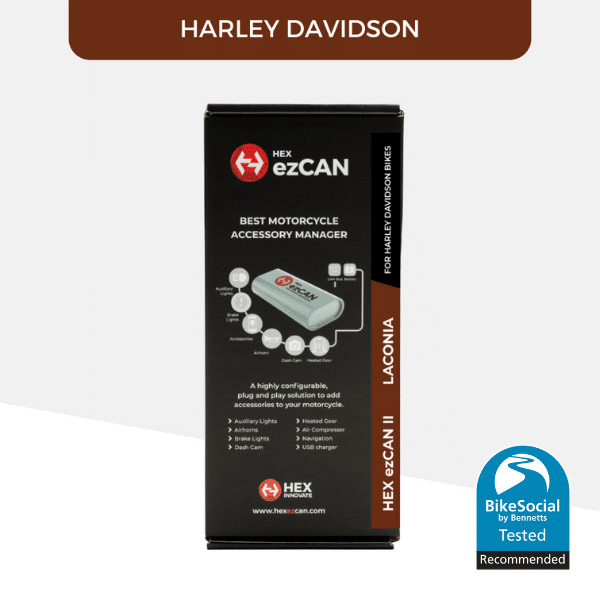 HEX ezCAN Laconia for Harley Davidson Bikes