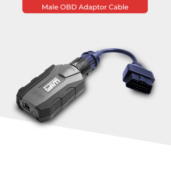 HEX Male OBD Adaptor Cable (OBD-II adapter for 10-pin GS-911)