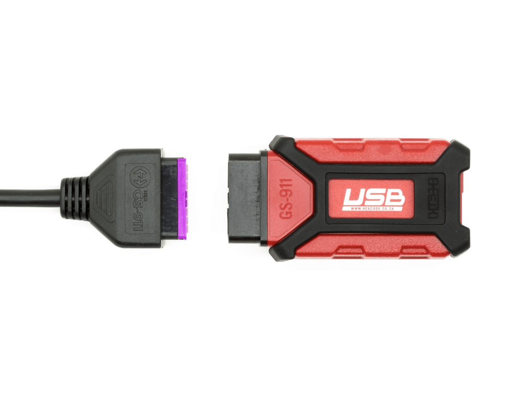 HEX Female OBD Adaptor Cable (10-pin adapter for OBD-II GS-911)