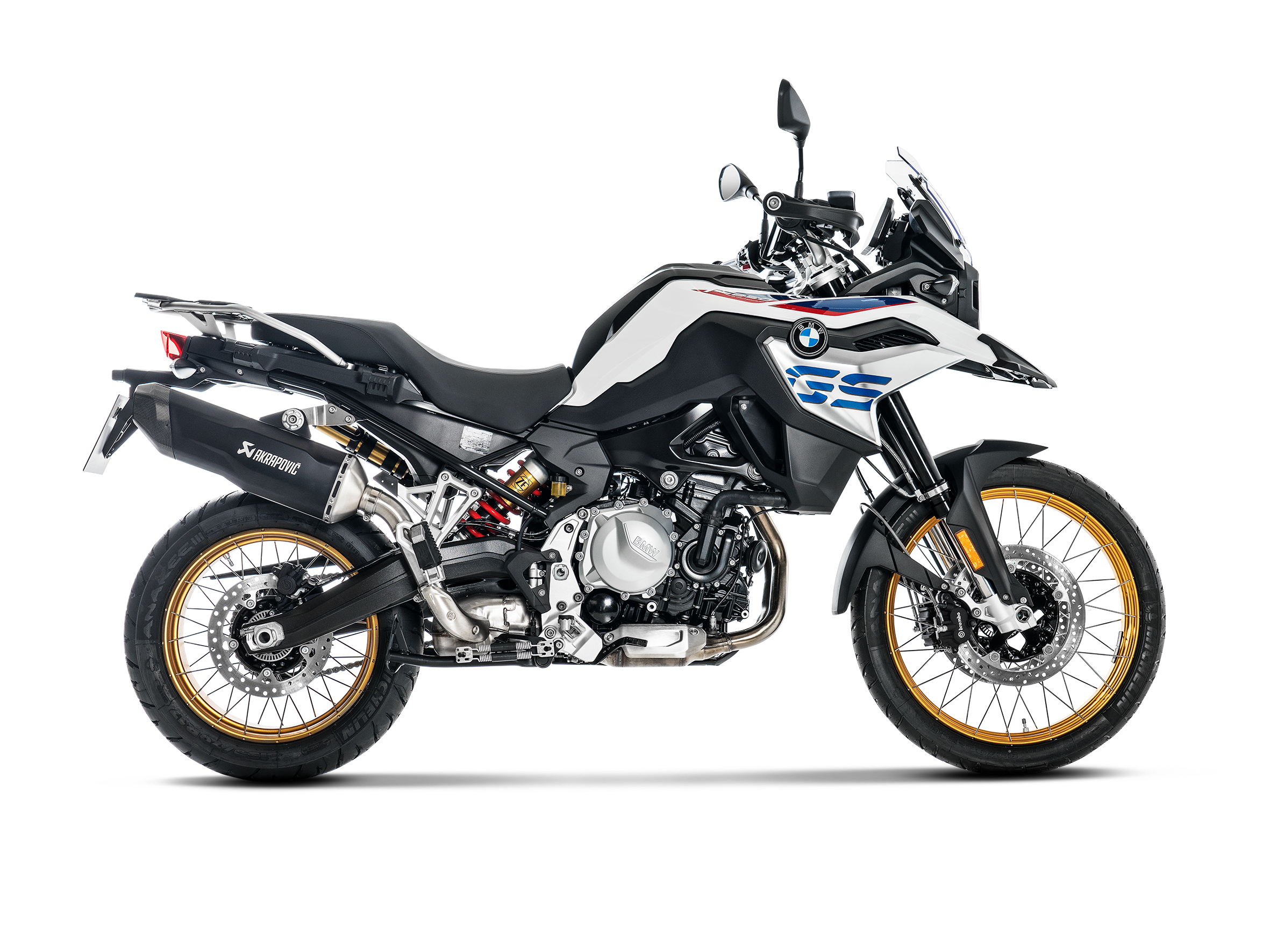 Akrapovič Slip-On Line, Titanium (K8X F800GS/F850GS/F850GSA/F900GSA)