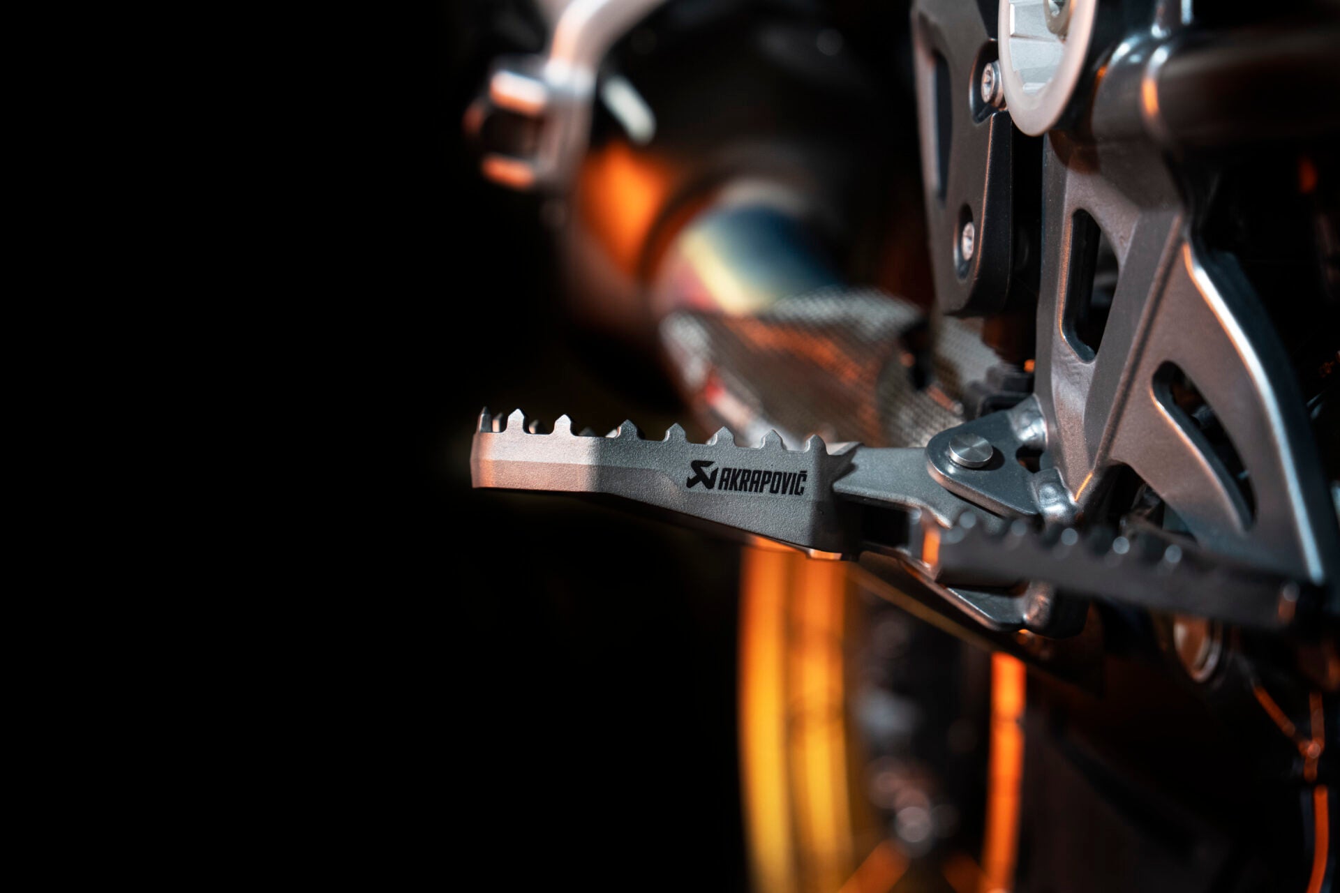 Akrapovič Titanium Adventure Footpeg Set (R1100/R1150/R1200/R1250/1300GS and GSA, R12 G/S)