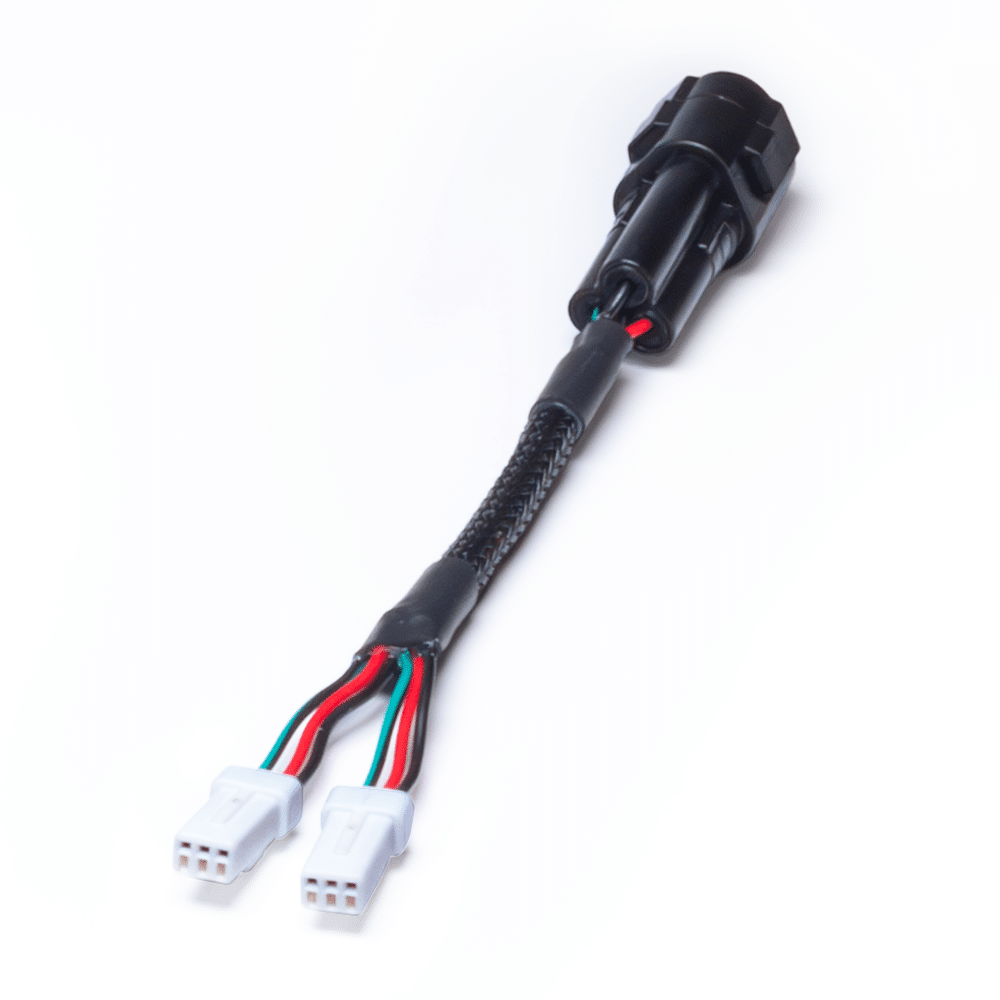 HEX ezCAN: ezBUS Adapter MT Connector to 2x JWPF Connectors